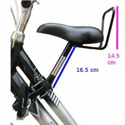 Brandless Selle Pour Le Transport D'enfant Sur Cadre De Vélo Femme -Accessoires De Vélo Soldes selle pour le transport d enfant sur cadre de velo femme full 3