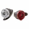 Set Feux Vélo à Piles Avant Et Arrière Dot Spanninga -Accessoires De Vélo Soldes set feux velo a piles avant et arriere dot spanninga full