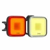Set Feux Vélo Avant Et Arrière LED Blinder Square Knog -Accessoires De Vélo Soldes set feux velo avant et arriere led blinder square knog full