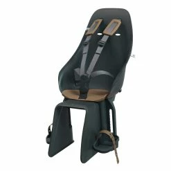Siège Vélo Enfant Arrière Porte-bagages MIK HD Urban Iki -Accessoires De Vélo Soldes siege velo arriere urban iki mik hd bincho black kurumi brown