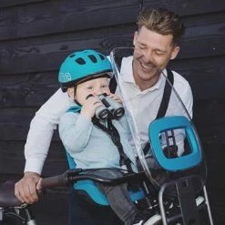 Siège Vélo Bébé 9 Mois à 3 Ans Bobike One Mini Bleu Bahama -Accessoires De Vélo Soldes siege velo bebe 9 mois a 3 ans bobike one mini bleu bahama full 4