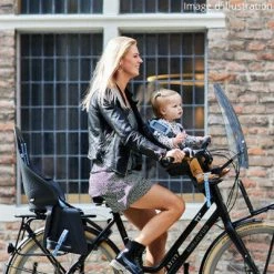 Siège Vélo Enfant Arrière Sur Porte-bagages Urban Iki Noir -Accessoires De Vélo Soldes siege velo enfant arriere sur porte bagages urban iki noir full 6