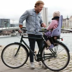 Siège Vélo Junior Porte-bagages Arrière Pliant Minia -Accessoires De Vélo Soldes siege velo enfant porte bagages minia