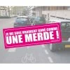GCUM Sticker Garé Comme Une Merde 2 GCUM Sticker Garé Comme Une Merde -Accessoires De Vélo Soldes sticker gare comme une merde full