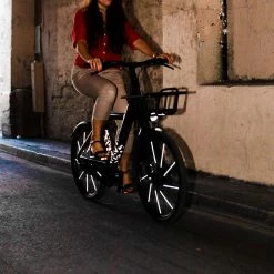 Stickers Réfléchissants Pour Cadre De Vélo Motif Louvre Will B -Accessoires De Vélo Soldes stickers velo will b motif louvre 3