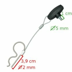 Vis à Papillon Avec Goupille Pour FollowMe -Accessoires De Vélo Soldes vis a papillon avec goupille pour followme full 5