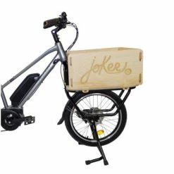 JOKER BIKE Wood Box Pour Fourche Cargo Joker Mini -Accessoires De Vélo Soldes wood box pour fourche cargo joker mini full 4